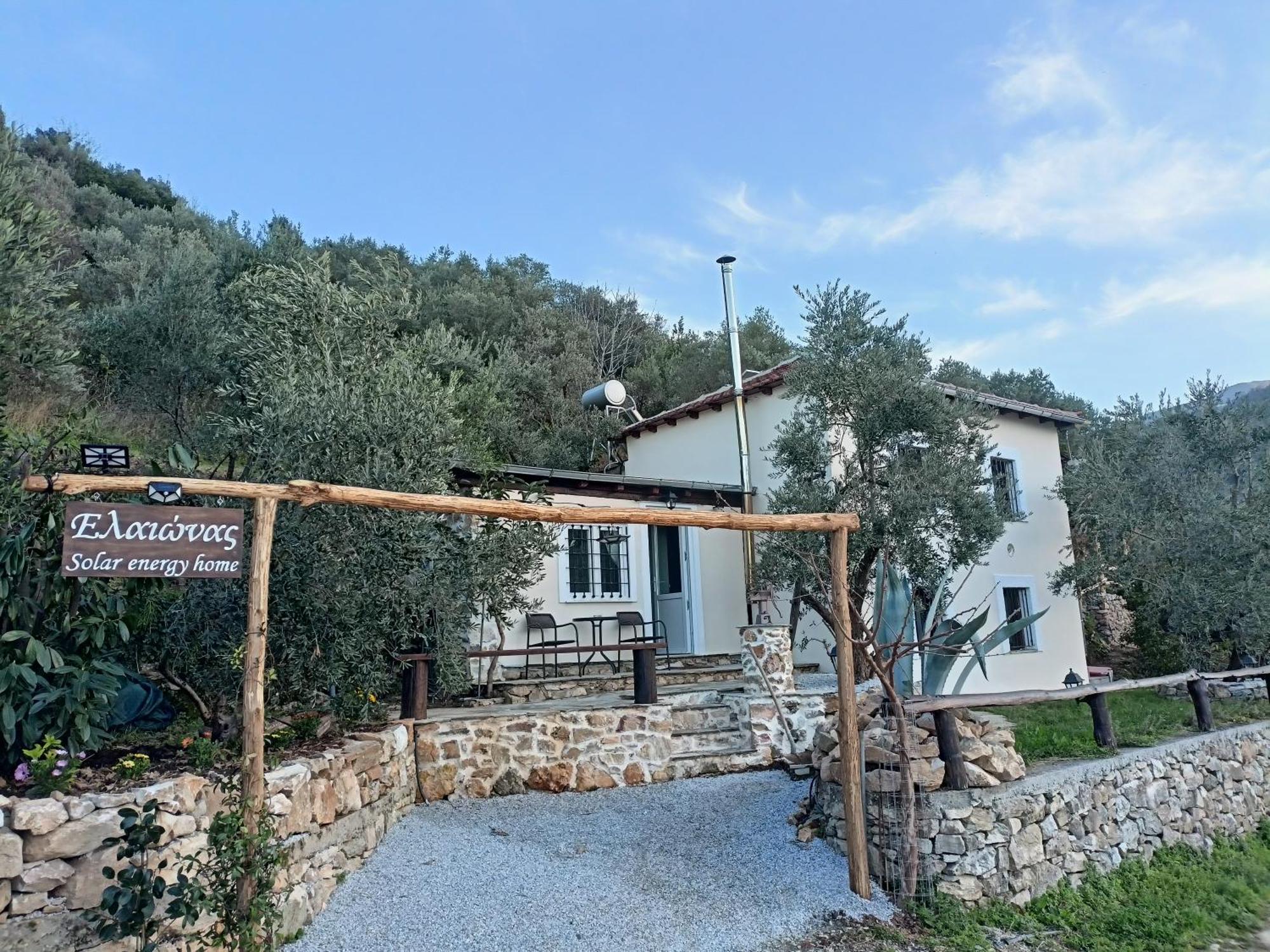Ελαιώνας - Solar Energy House Villa Chorefton Exterior photo